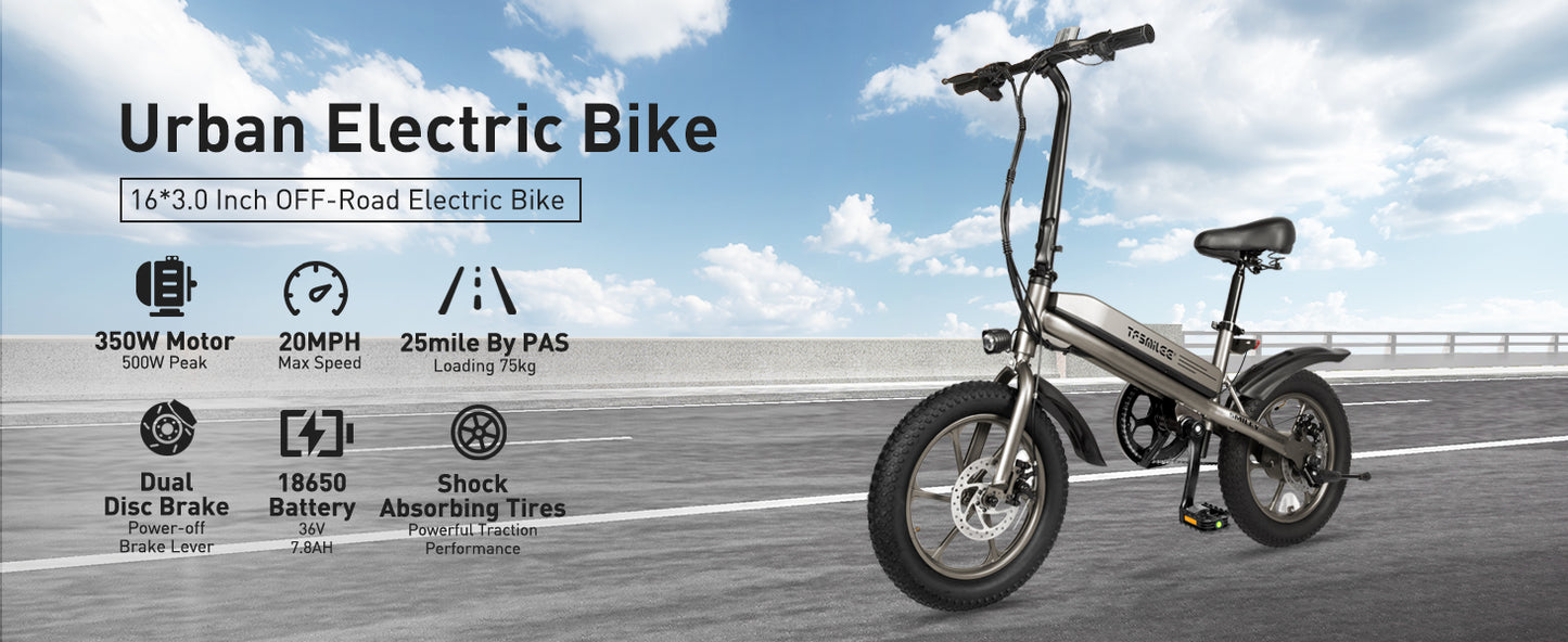 TF SMILEE-S5 16‘’ electric bike