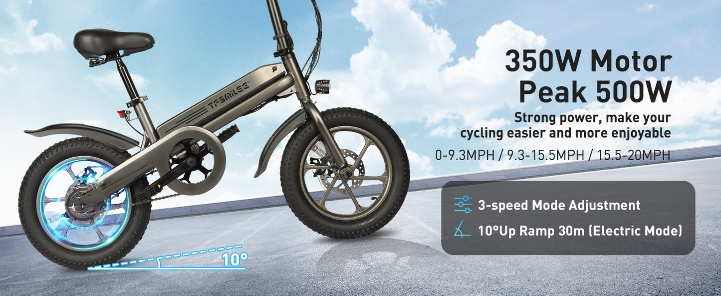 TF SMILEE-S5 16‘’ electric bike