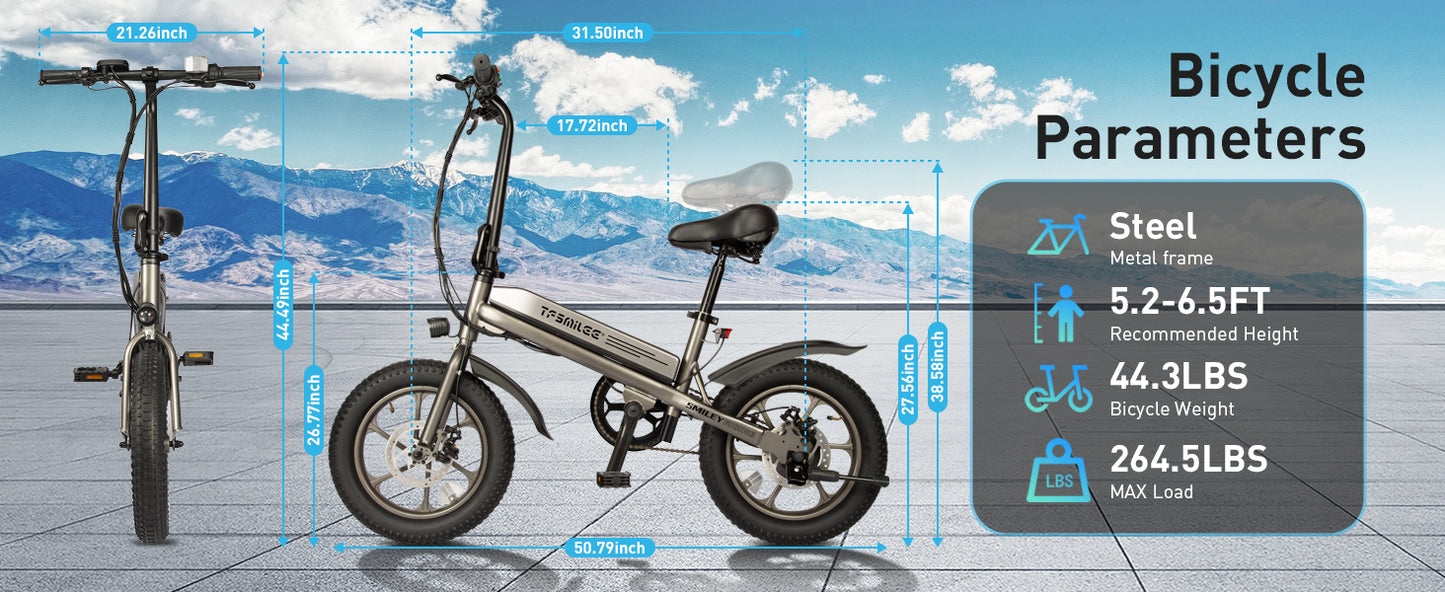 TF SMILEE-S5 16‘’ electric bike
